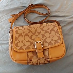 Coach cross body bag